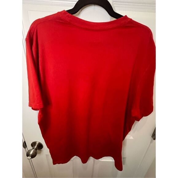 Chicago Cubs XL red Nike Dry Fit T-shirt and baseball cap lot bundle - Picture 3 of 13